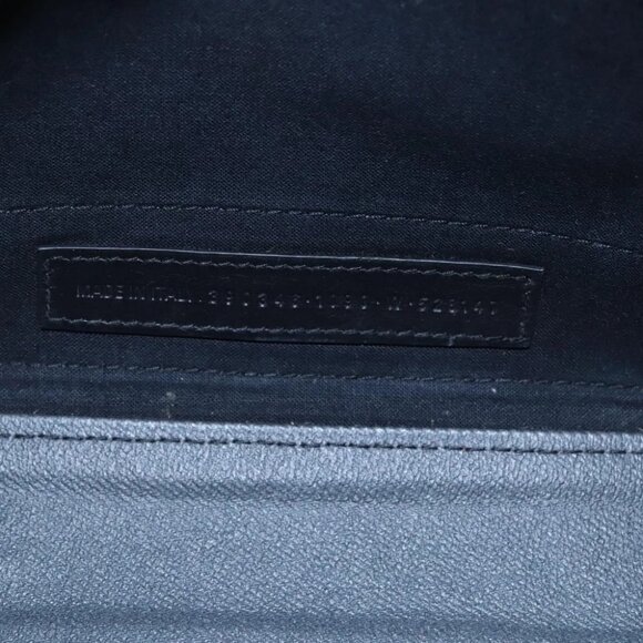 BALENCIAGA Hand Bag PVC Leather 2way Gray 390346 Auth BA449 - Picture 5 of 15